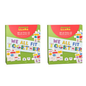 2 15ct Classroom Craft About Me Puzzle Poster Kit, Teacher Supplies  Mondo Llama